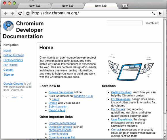 google chome text for mac